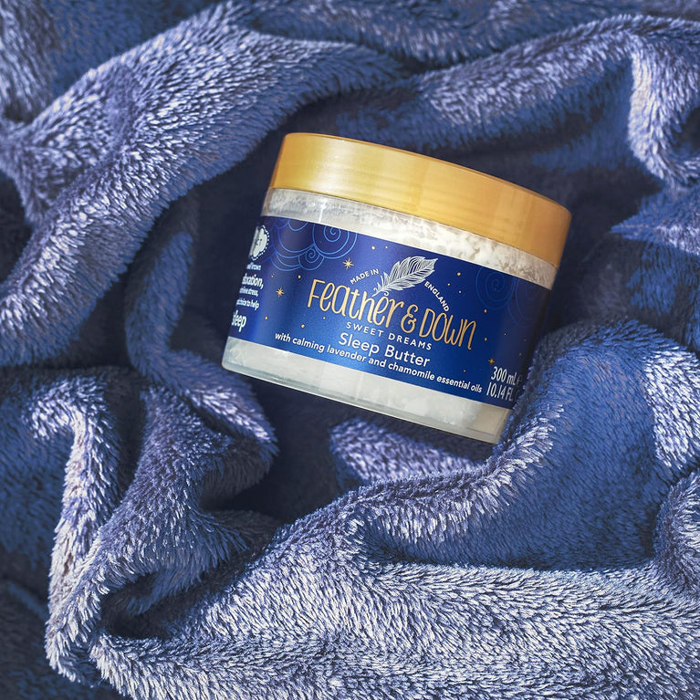 Sweet Dream Body Butter with Calming Lavender & Chamomile Essential Oils (300ml)