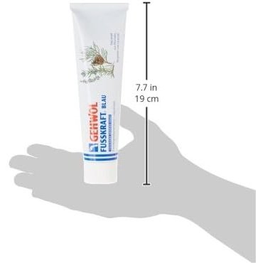 Gehwol Nourishing Foot Cream with Anti-Fungal Formula, 125ml Tube, Blue