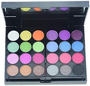 Stunning 35 Color Eyeshadow Palette with Lip Gloss, Blush, Brushes, and High Pigmentation - Matte and Shimmer Makeup Kit