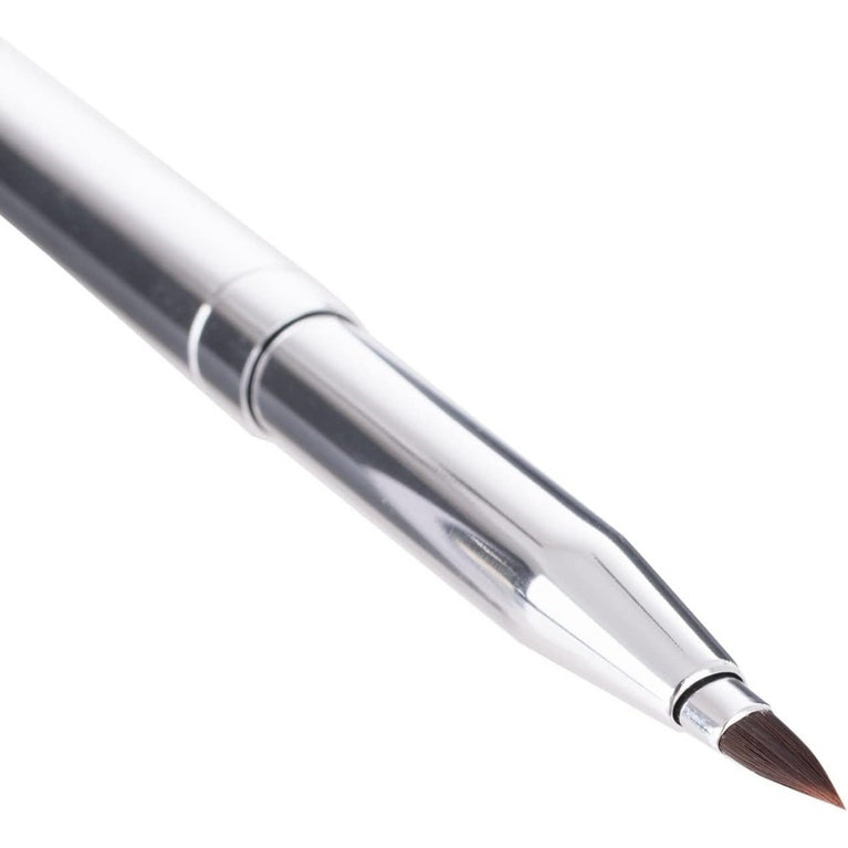 Impora London's Compact Travel-Friendly Retractable Lip Brush - Lightweight, Convenient for Handbag Storage