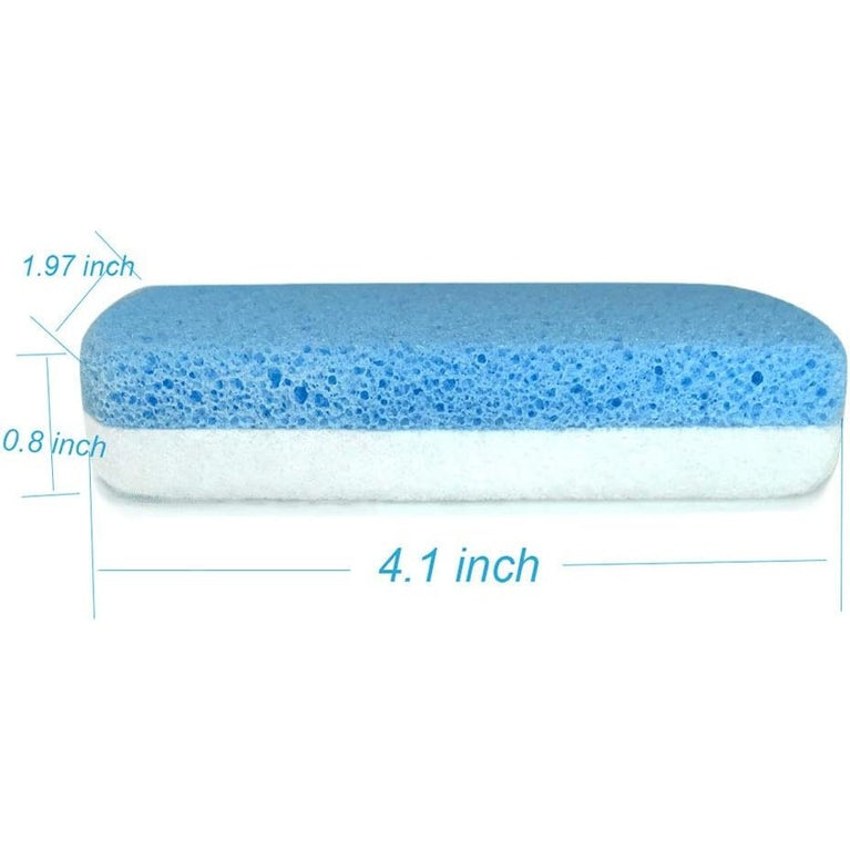 Maryton Dual-Sided Siliglass Foot Pumice Stone - Professional Callus Remover and Skin Smoother Pedicure Tool