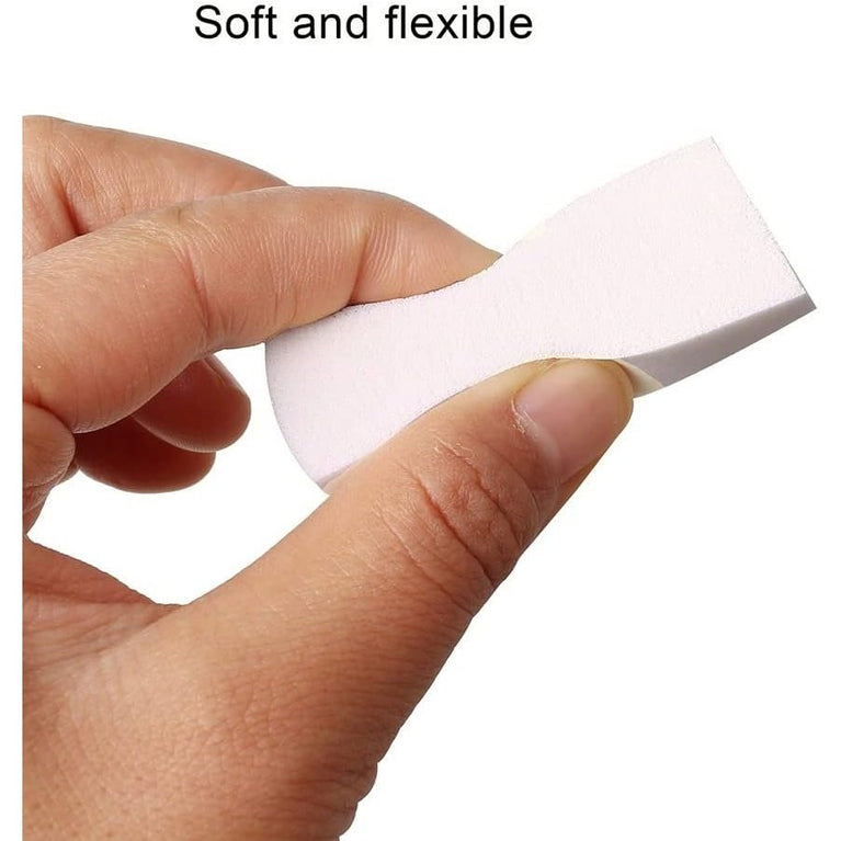 40-Piece Set of Triangle Shaped Nail Art and Makeup Sponges, Hypoallergenic Cosmetic Sponge