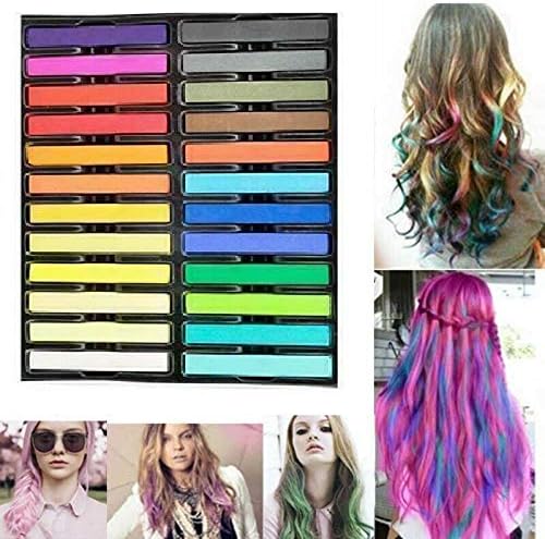 Colorful Hair Chalk Set for Women and Girls