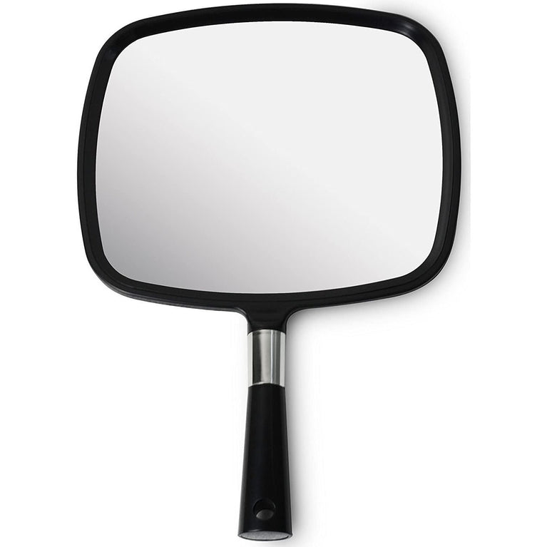 Professional-Grade Handheld Mirror with Comfortable Grip - Ideal for Hair Salons, Barber Shops, Dental Clinics