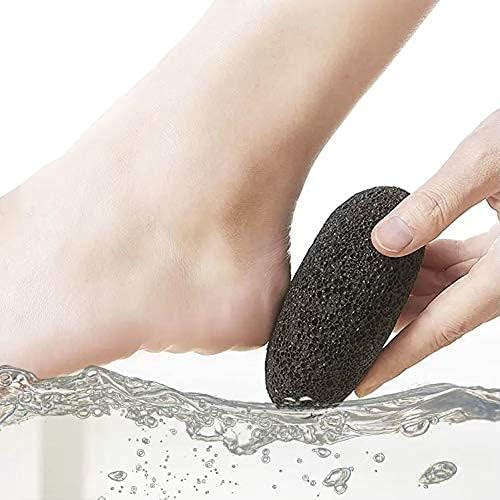 Volcanic Lava Foot Pumice Stone - Natural Callus Remover and Exfoliator with Ergonomic Design - Perfect for Removing Hard, Dead Skin - 1 Piece