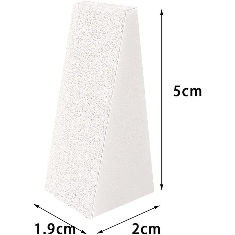 40-Piece Set of Triangle Shaped Nail Art and Makeup Sponges, Hypoallergenic Cosmetic Sponge
