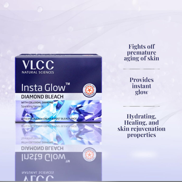 VLCC Diamond Radiance Bleach - 60gm