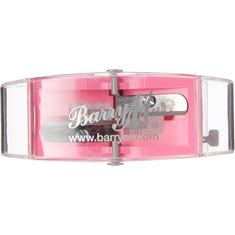 Barry M Dual-Size Cosmetic Pencil Sharpener with Cleaning Pick, Cruelty-Free - Pack of 1