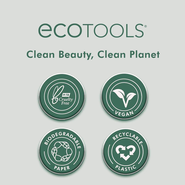 Enhance Your Eyes: Dual-Sided Brush Set for Eco-Friendly Makeup Application
