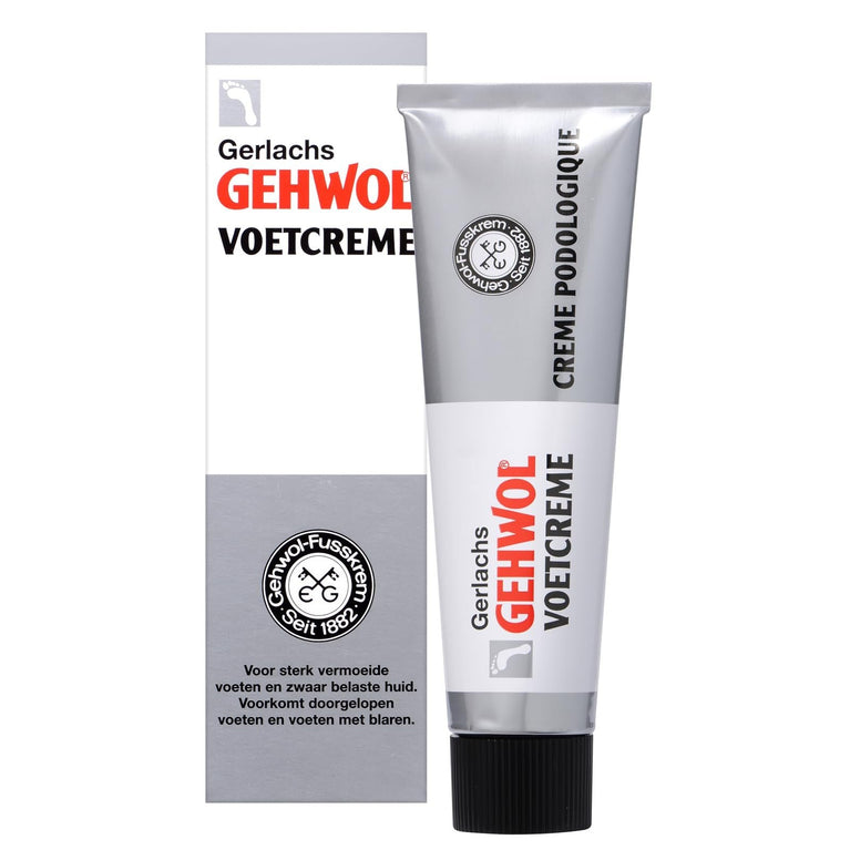 Gehwol Anti-Blister Foot Cream, 75ml - Strengthens, Moisturizes, and Protects Feet with Refreshing Scent