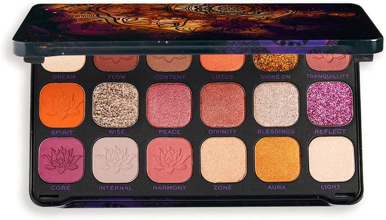 Revolution Beauty London Mini Forever Flawless Dynamic Traveller's Eyeshadow Palette with 8 Exquisite Shades