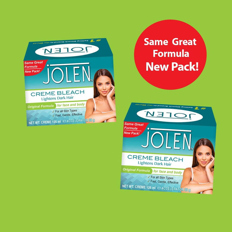 Brighten and Even Skin Tone with Jolen Crème Bleach for Face and Body - 125ml