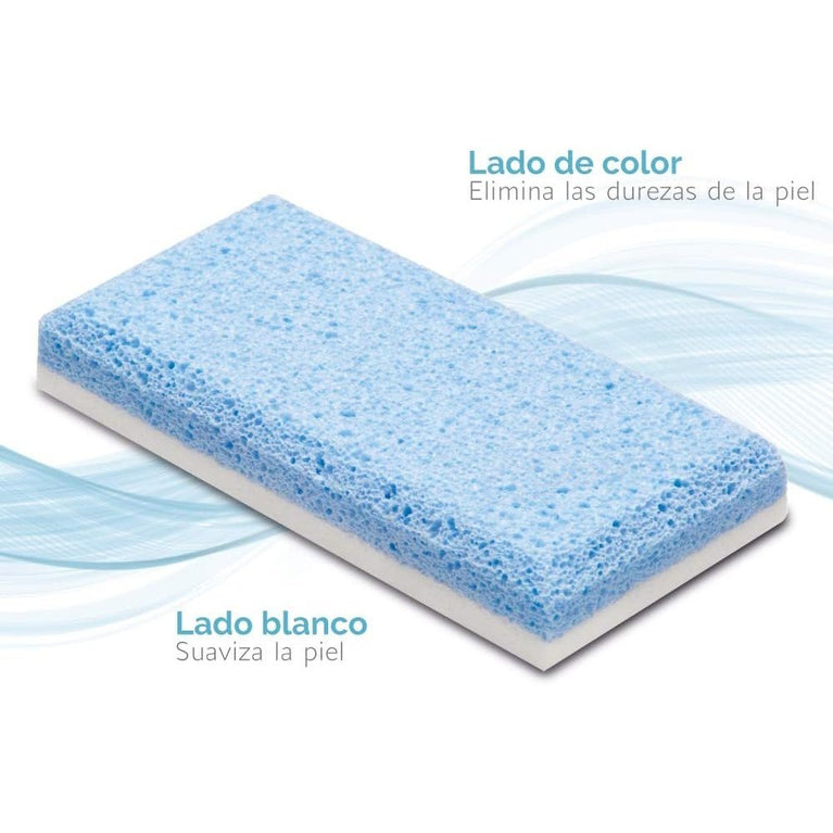 Spain-Made Dual-Sided Pumice Stone (2-Pack) - For Effective Exfoliation and Skin Softening