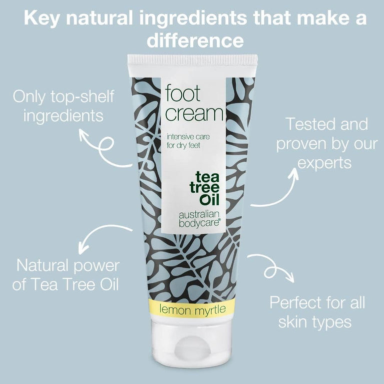 Revitalizing Foot Cream by Australian Bodycare - 100ml | Callus Softening Treatment for Dry & Cracked Feet with 10% Urea