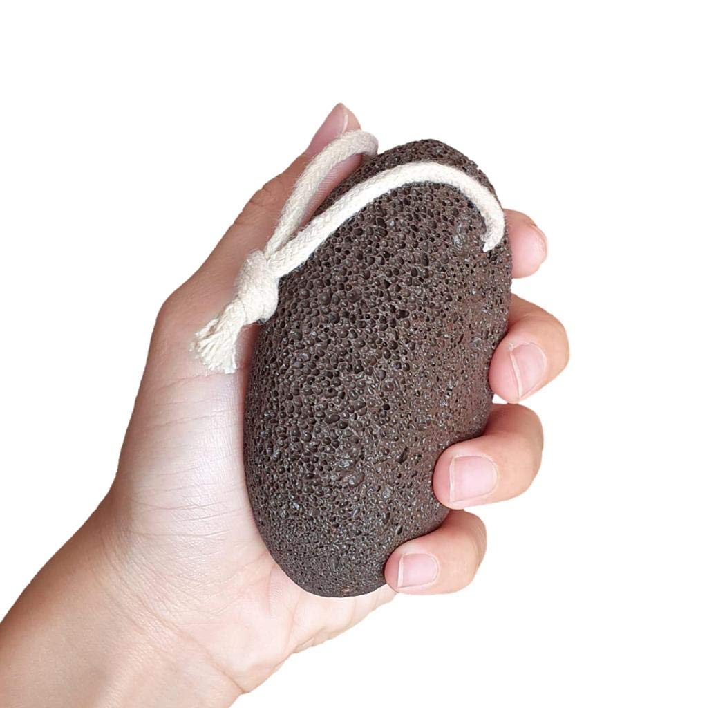 Volcanic Lava Foot Pumice Stone - Natural Callus Remover and Exfoliator with Ergonomic Design - Perfect for Removing Hard, Dead Skin - 1 Piece