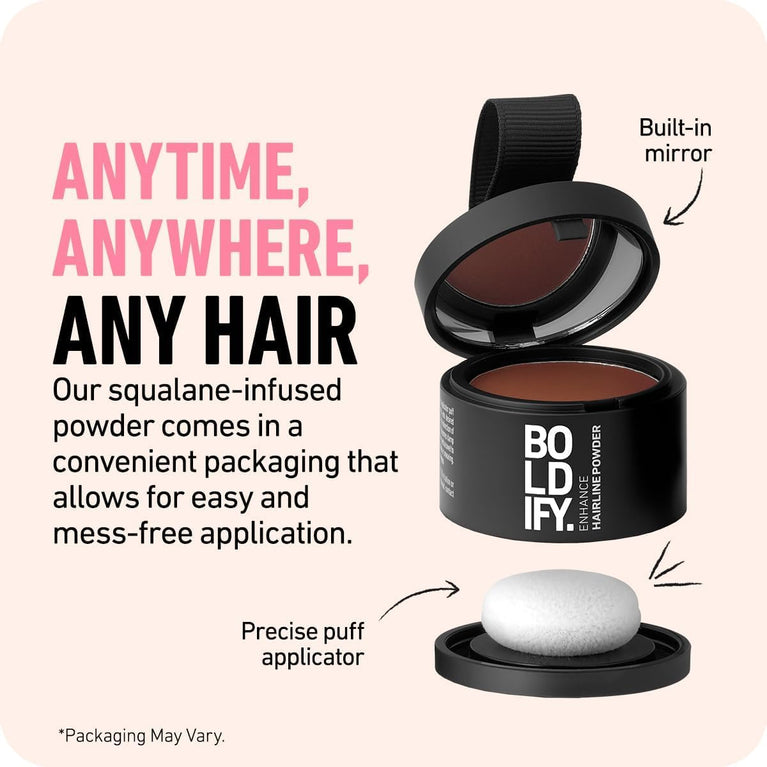 Hairline Powder for Fuller-Looking Hair & Beard