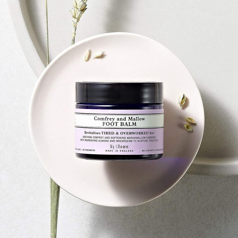 Revitalizing Foot Balm with Soothing Comfrey & Mallow by Neal's Yard Remedies | Banish Dry, Cracked Skin 50g