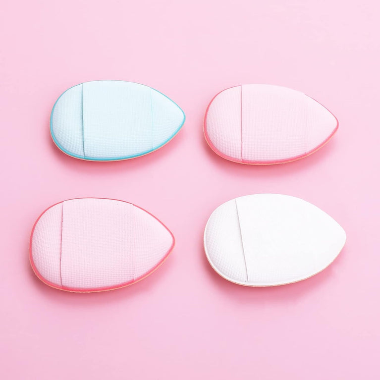 12-Pack Multi-Color Mini Beauty Blender Set with Finger Strap - Makeup Sponges for Flawless Application of Liquid & Dry Products