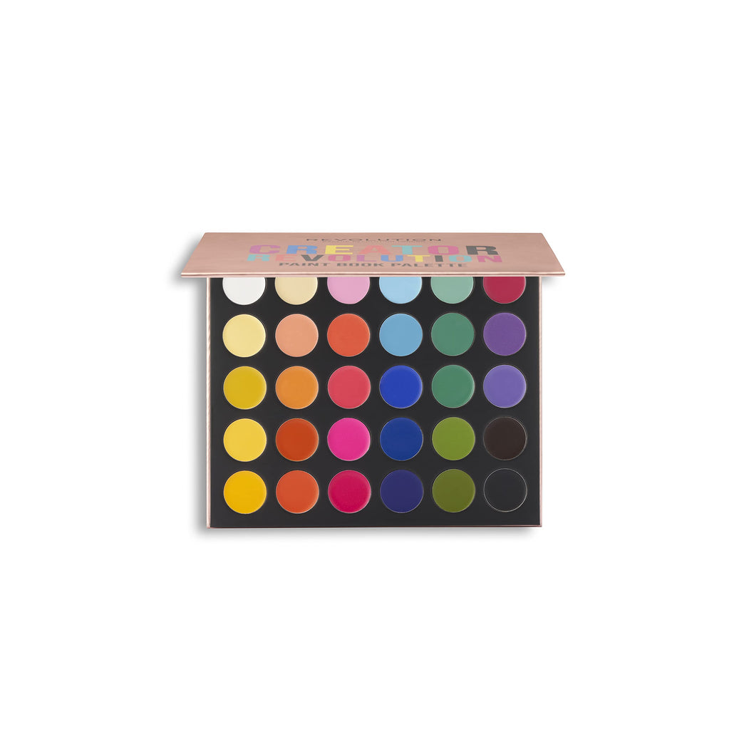 Makeup Revolution Creator's Edition: 30 Shade Vegan & Cruelty-Free Face Palette, 30g