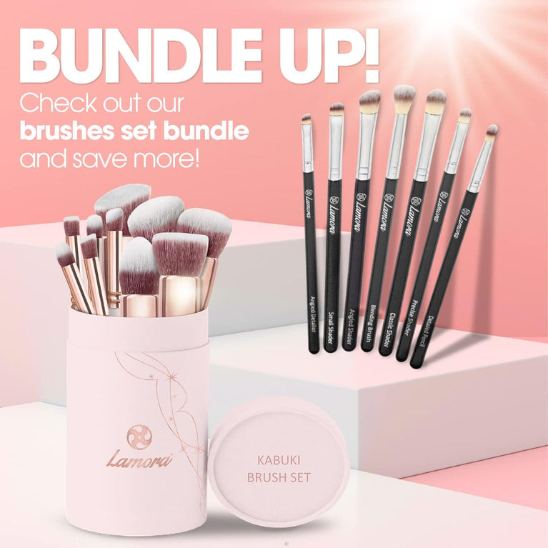 10 Synthetic Brushes for Face and Eye Makeup for Flawless Application of Liquid, Cream, and Powder Products