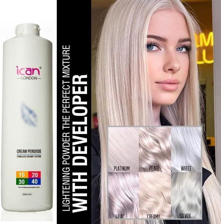 SALON FORMULA RAPID WHITE BLEACHING POWDER 500G - Hair Color Transformation Formula