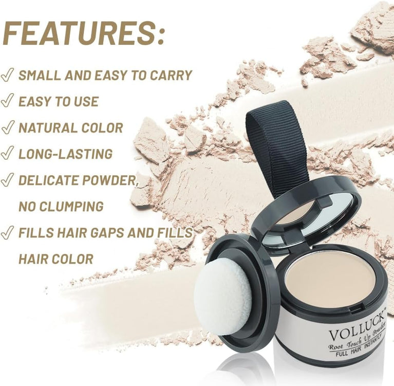 Hairline Shadow Powder for Hair Root Touch Up - Dark Brown