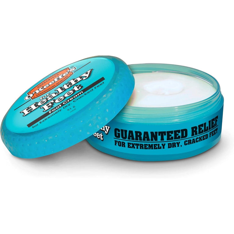 O'Keeffe's Intense Hydrating Foot Cream, 91g Jar - Instant Moisture Booster and Protective Barrier for Extremely Dry, Cracked Feet
