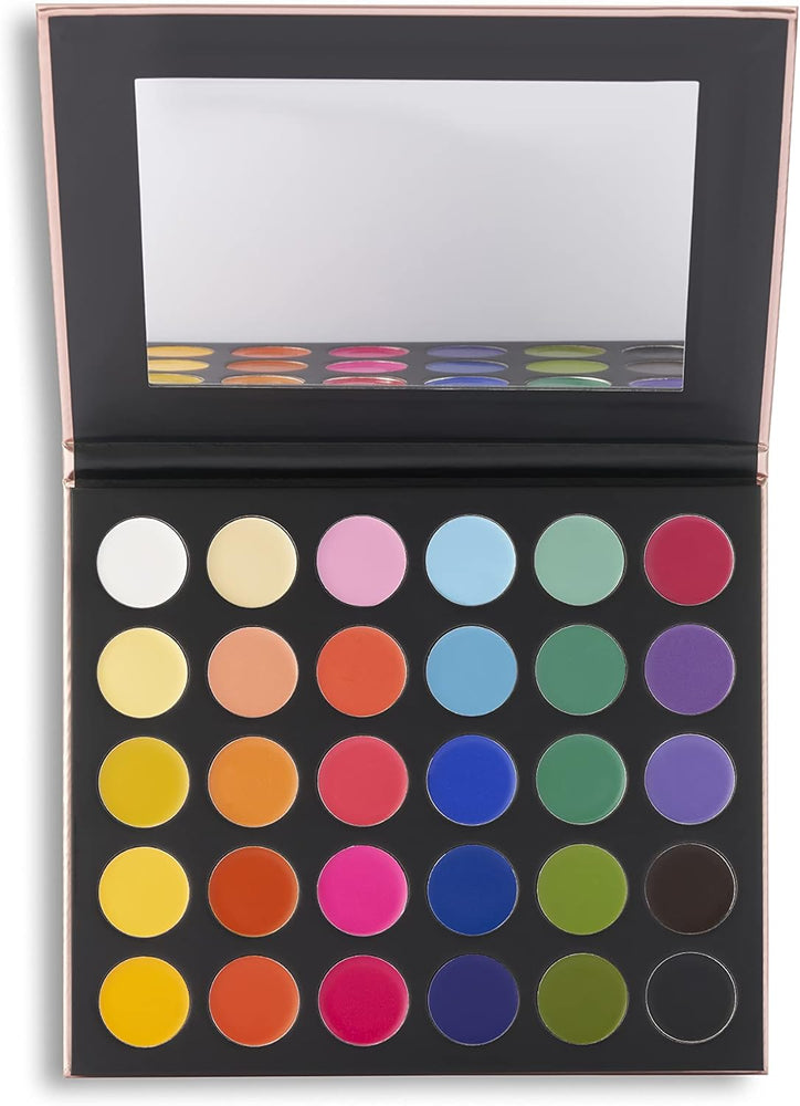 Makeup Revolution Creator's Edition: 30 Shade Vegan & Cruelty-Free Face Palette, 30g