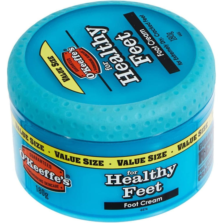 O'Keeffe's Intensive Hydration Foot Cream, 180g – Restorative Solution for Extremely Dry and Cracked Feet