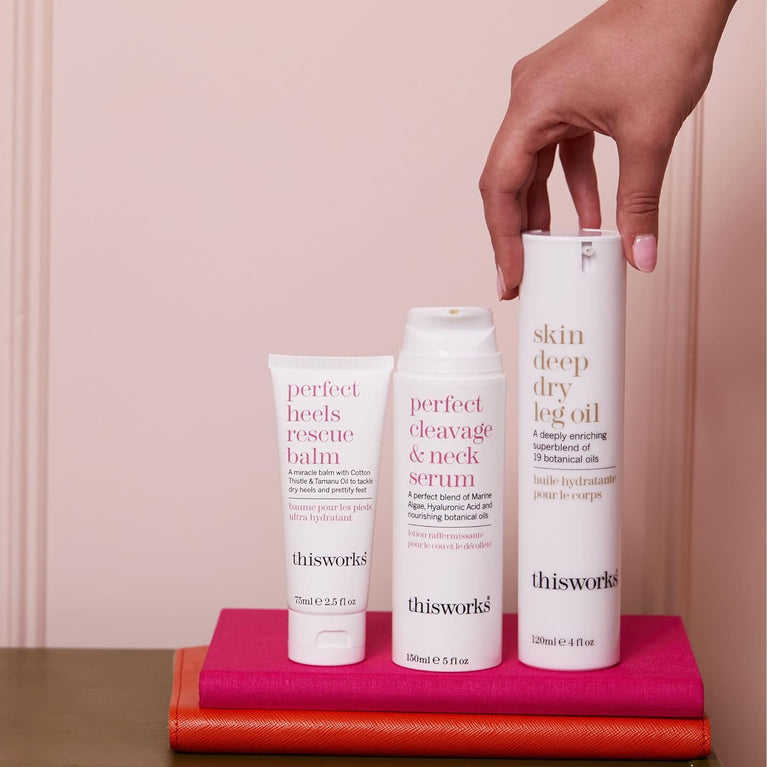 Revitalizing Foot Care Cream with Cotton Thistle, Lemon and Lavender Oils 75ml - Heel Balm for Dry Skin and Cracked Heels