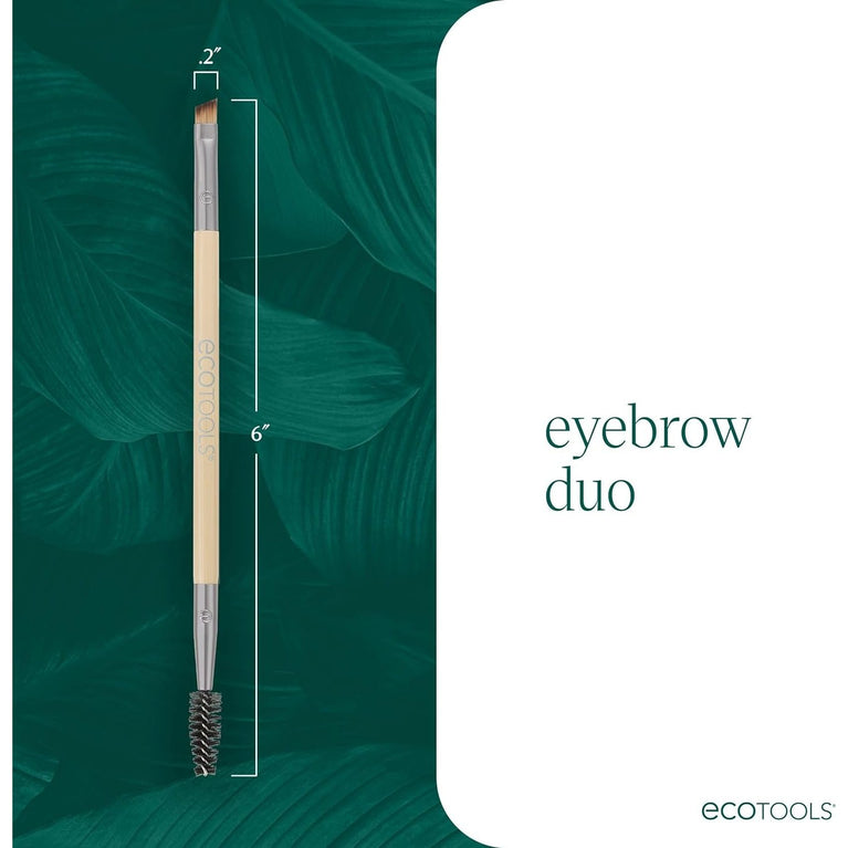 Enhance Your Eyes: Dual-Sided Brush Set for Eco-Friendly Makeup Application