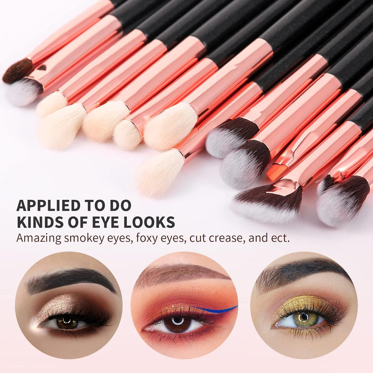 Eyebrow Defining Duo Brush Set with Spoolie and Angled Brow Brush