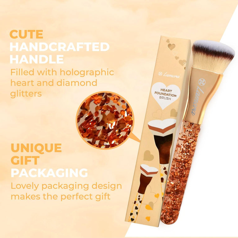 Superior Quality Kabuki Flat Top Makeup Brush - Ideal for Liquid, Cream & Powder Cosmetics
