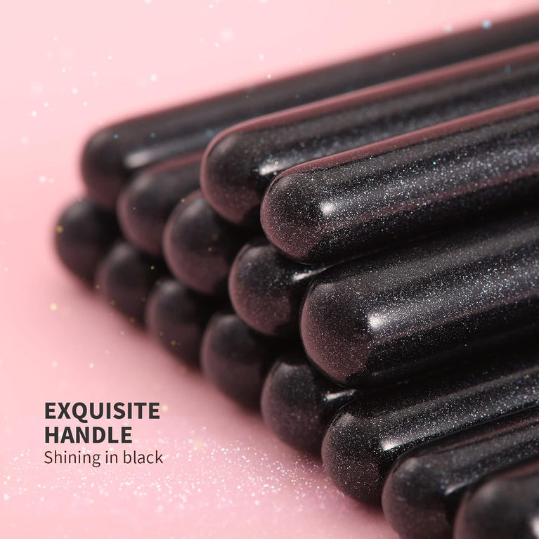 Eyebrow Defining Duo Brush Set with Spoolie and Angled Brow Brush