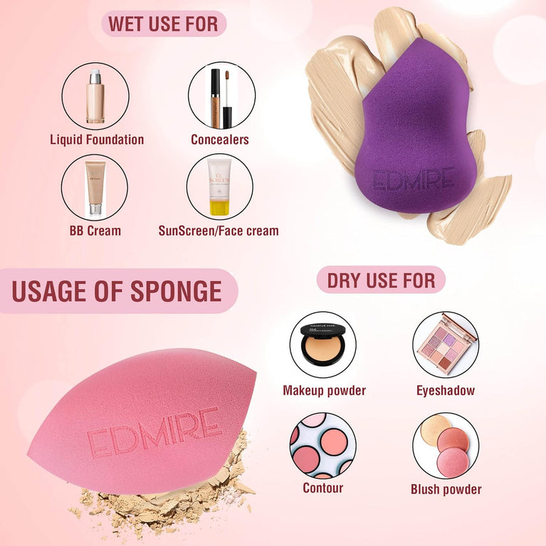 Makeup Brush for Liquid, Cream & Powder Foundations - Premium Quality Vegan Synthetic Hair Brush for Full Coverage