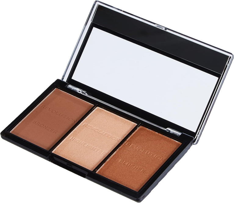 Revolution Beauty C01 Long-Lasting Sculpt & Contour Makeup Kit, 11 g - Cruelty-Free & PETA-Certified