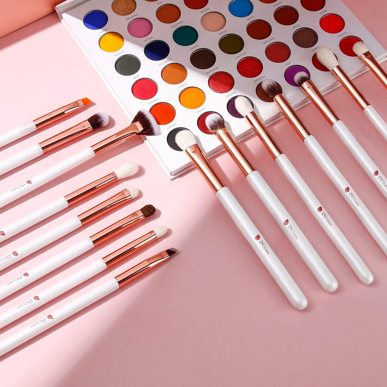 Eyebrow Defining Duo Brush Set with Spoolie and Angled Brow Brush