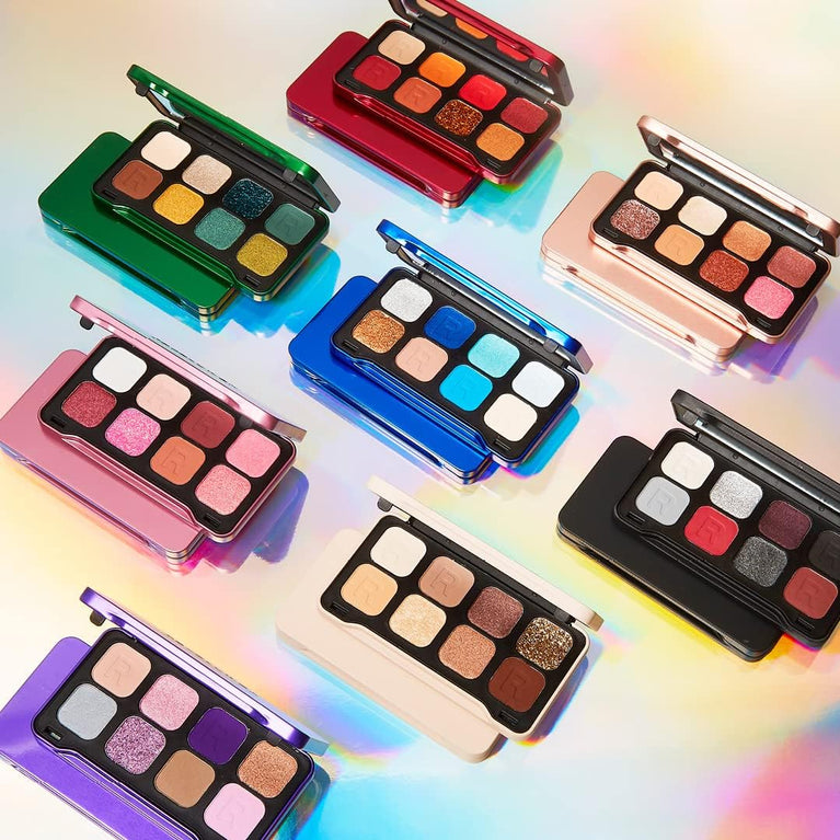 Revolution Beauty London Mini Forever Flawless Dynamic Traveller's Eyeshadow Palette with 8 Exquisite Shades
