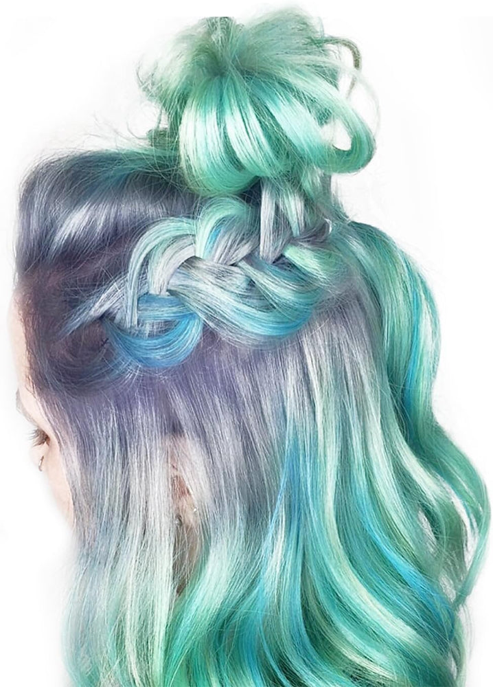 12pcs Temporary Hair Chalk Colour Set - Vibrant Non-Toxic Hair Dye Kit for Halloween Makeup and Birthday Parties