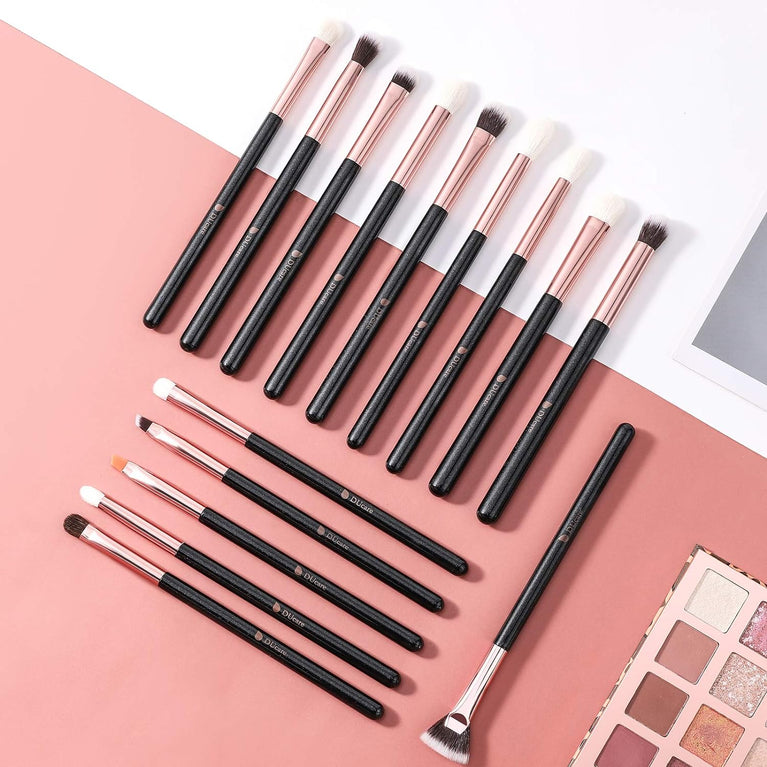 Eyebrow Defining Duo Brush Set with Spoolie and Angled Brow Brush
