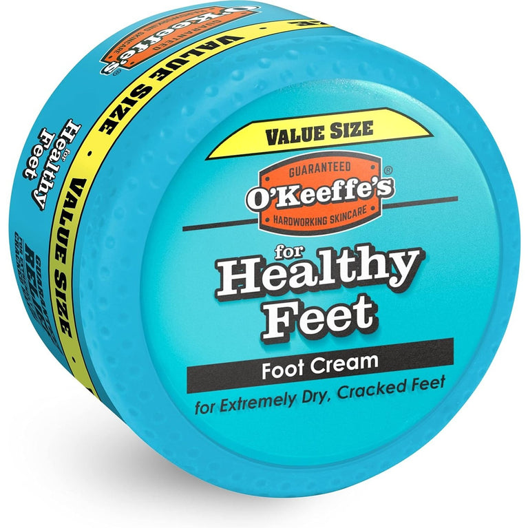 O'Keeffe's Intensive Hydration Foot Cream, 180g – Restorative Solution for Extremely Dry and Cracked Feet