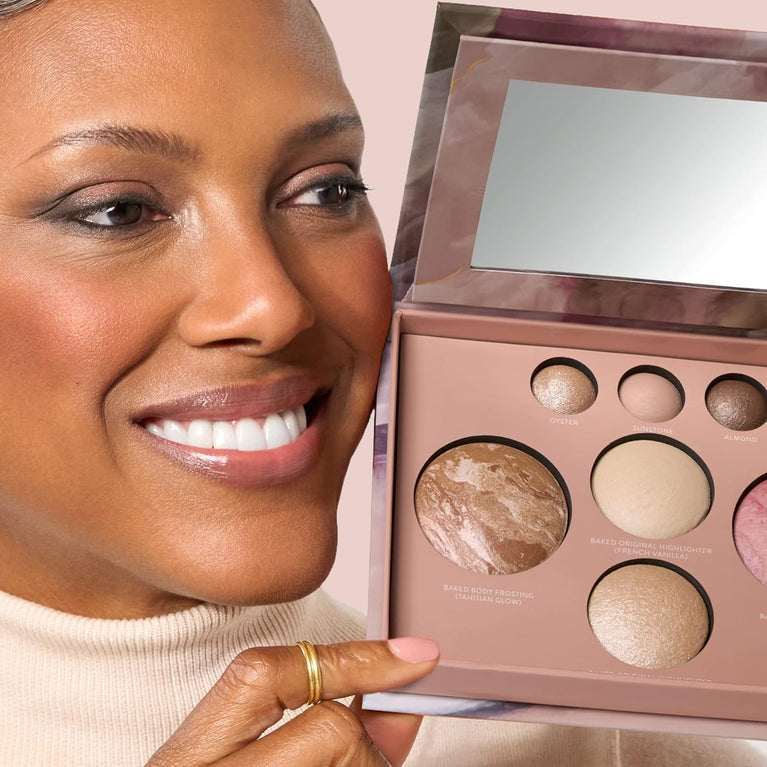 2023 Laura Geller New York Special Edition- Four-in-One Portable Face Palettes with Eye Shadows