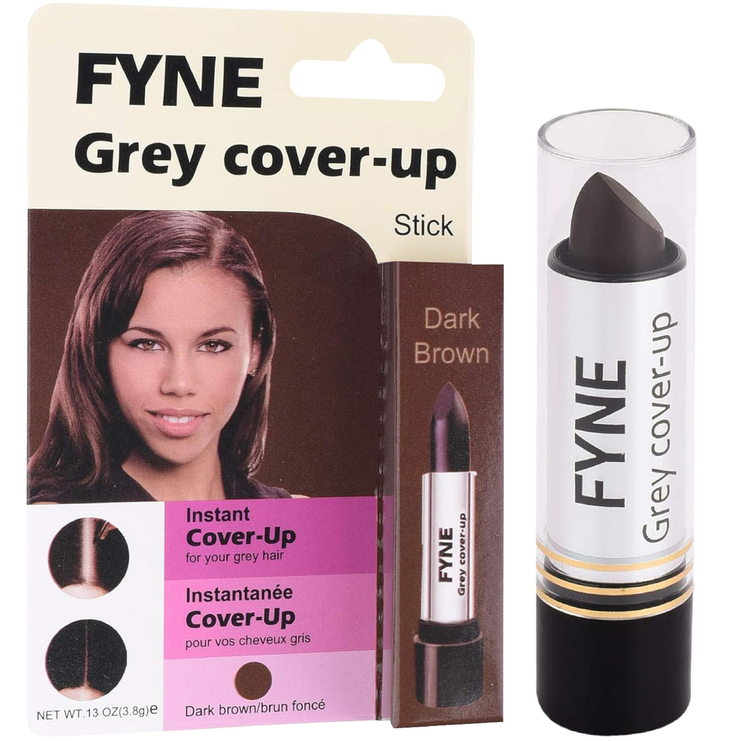 FYNE Root Touch Up Hair Mascara - Instant Grey Hair Coverage Stick - Magic Retouch Temporary Hair Colour for Men & Women