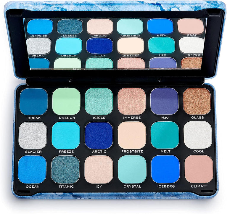 Revolution Beauty London Mini Forever Flawless Dynamic Traveller's Eyeshadow Palette with 8 Exquisite Shades