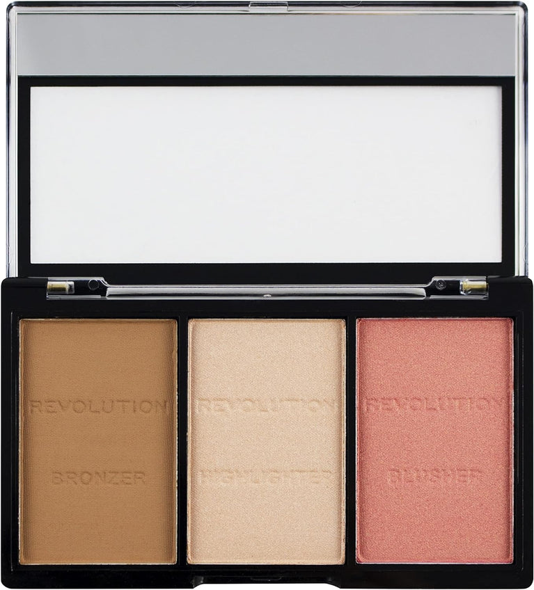 Revolution Beauty C01 Long-Lasting Sculpt & Contour Makeup Kit, 11 g - Cruelty-Free & PETA-Certified
