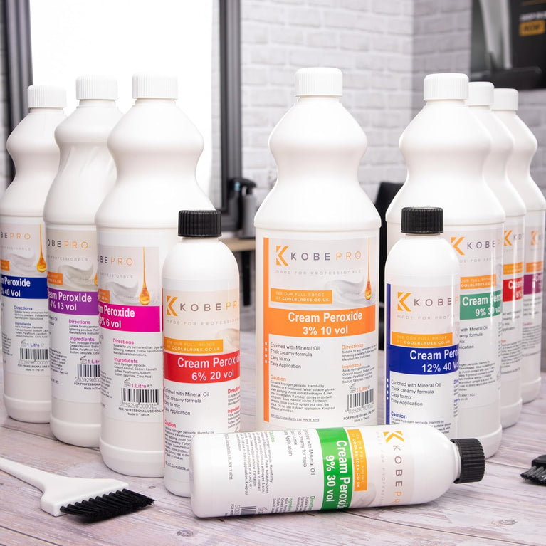 Kobe Cream Peroxide - Multipurpose Hair Lightening Solution