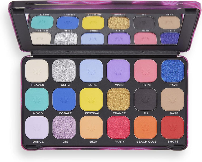 Revolution Beauty London Mini Forever Flawless Dynamic Traveller's Eyeshadow Palette with 8 Exquisite Shades