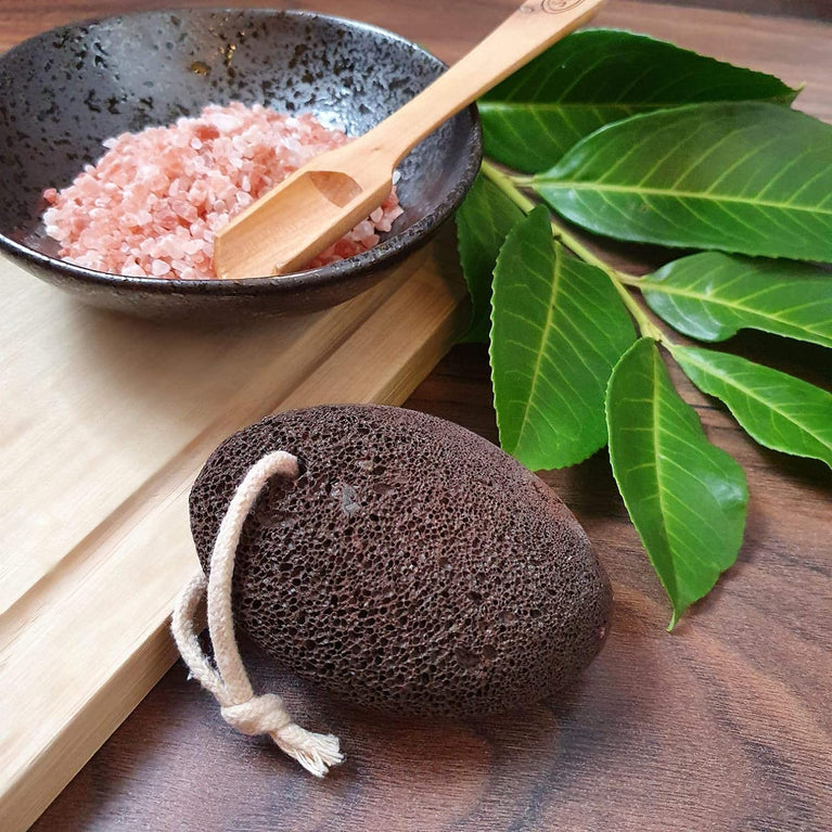 Volcanic Lava Foot Pumice Stone - Natural Callus Remover and Exfoliator with Ergonomic Design - Perfect for Removing Hard, Dead Skin - 1 Piece