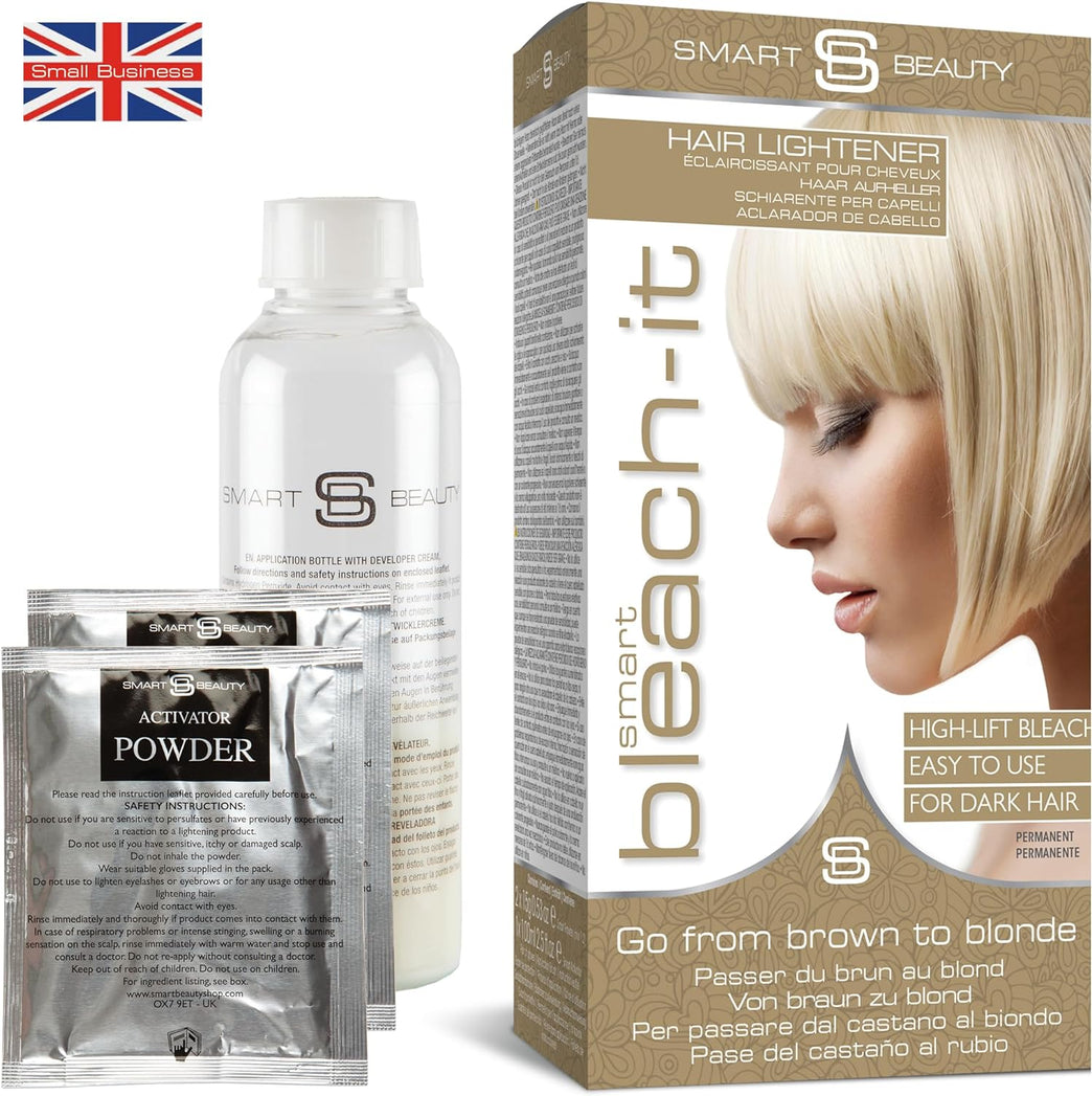 Lighten Up Your Look with Smart Beauty Blonde Bleach-It Kit