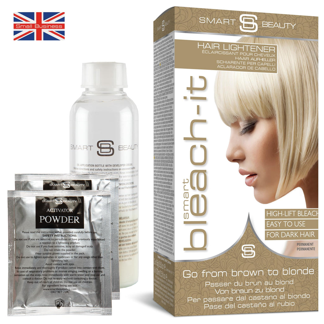 Lighten Up Your Look with Smart Beauty Blonde Bleach-It Kit